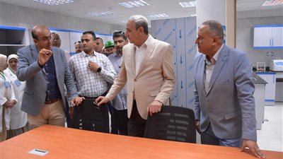 على مساحة 16 فدانًا.. طفرة خدمية كبرى بمحطة المياه المرشحة بطنطا