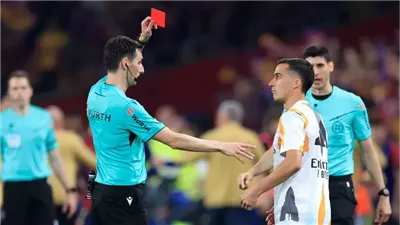 إيقاف روديجر وفاسكيز بعد الطرد أمام برشلونة بنهائي الكأس