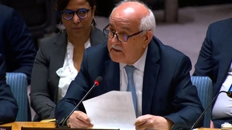 المندوب الدائم لدولة فلسطين لدى الأمم المتحدة