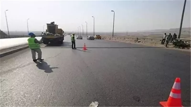 غلق محور التسعين الشمالي
