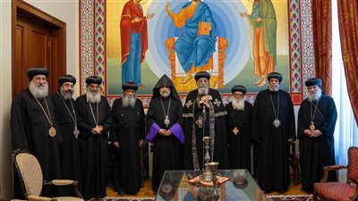 قداسة البابا تواضروس الثاني يزور مطرانية الأرمن الأرثوذكس في رومانيا