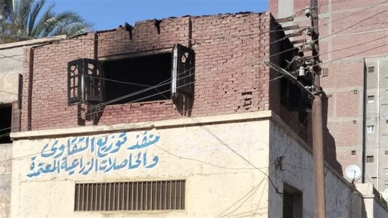 اندلاع حريق بالجمعية الزراعية ببني سويف والحماية المدنية تتد