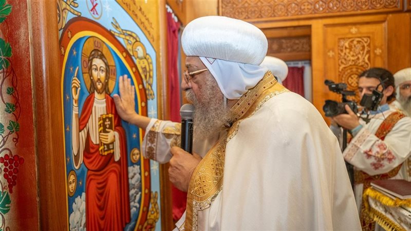 البابا تواضروس يدشن أول كنيسة في رومانيا