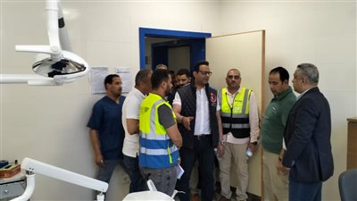 وكيل صحة سوهاج ومساعد الوزير يتفقدان مستشفى طما المركزي