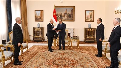الرئيس السيسي يبحث مستجدات الأوضاع الإقليمية مع نائب رئيس الوزراء العراقي