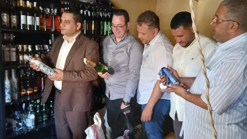 ضبط 7000 زجاجة مشروبات كحولية