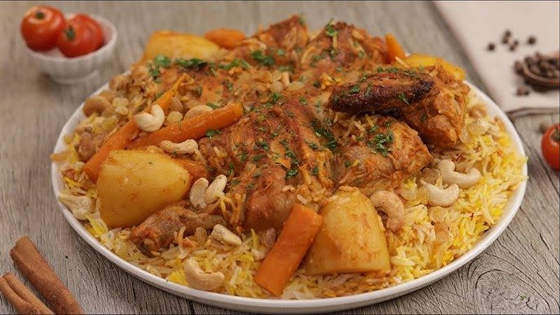 مدفونة الدجاج 