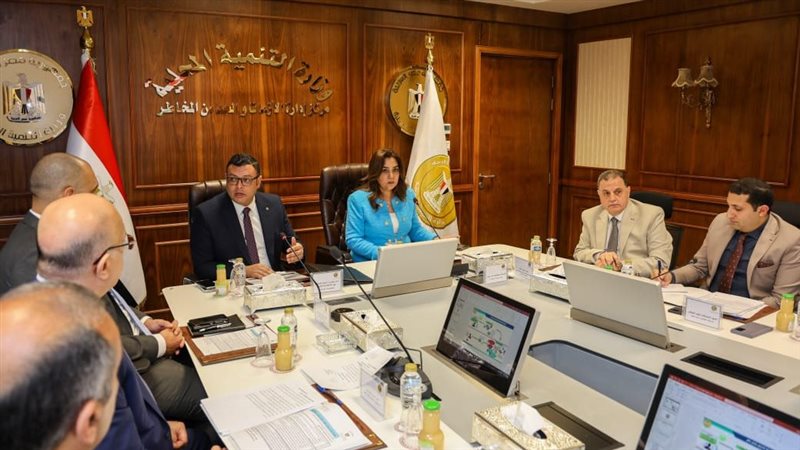 اجتماع وزيرة التنمية المحلية ووزير الاسكان