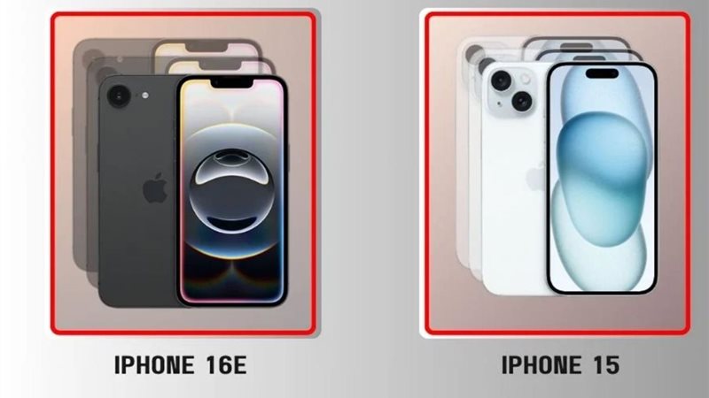 مقارنة بين iPhone 15 و آيفون 16e