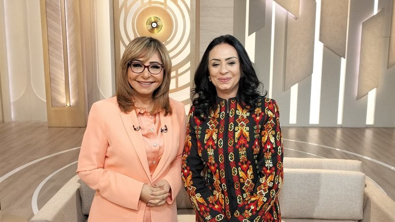 الدكتورة مايا مرسي والإعلامية لميس الحديدي