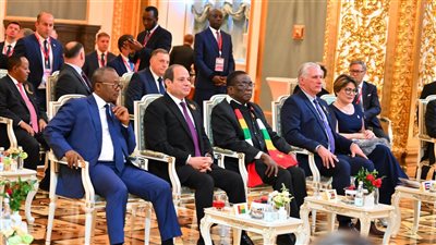 الرئيس السيسي يشارك في عشاء رسمي أقامه بوتين بمناسبة عيد النصر
