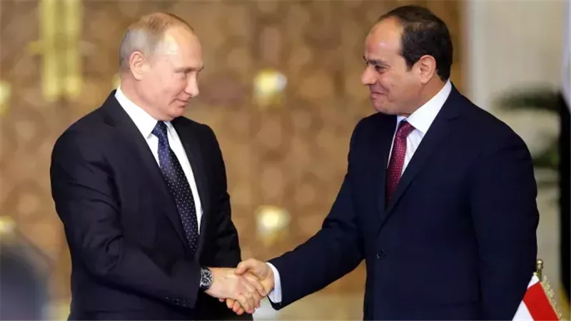 الرئيس السيسي ونظيره الروسي 