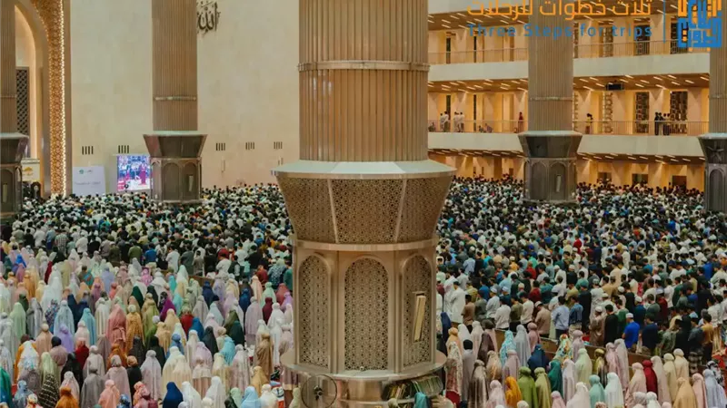 صلاة العيد في إندونسيا