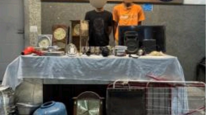 المتهمين عقب ضبطهم