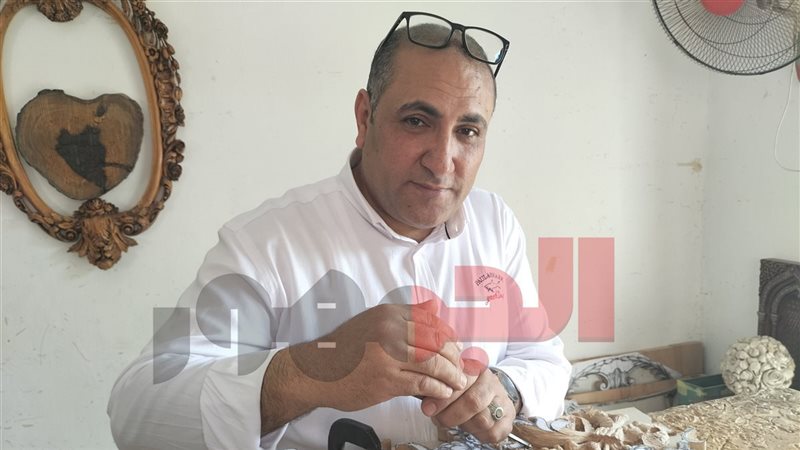 الفنان المبدع بليغ حمدي أشهر نحات بدمياط