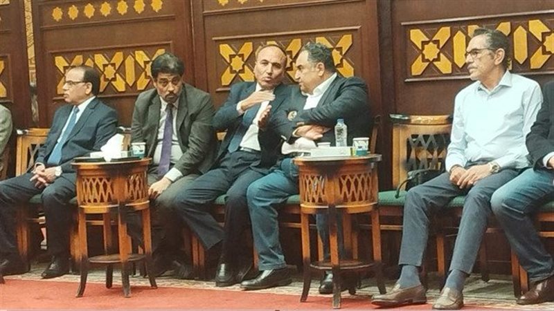 عزاء زوجة الإعلامى محمد مصطفى شردي