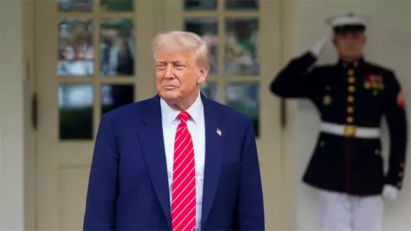 الرئيس الأمريكي دونالد ترامب 