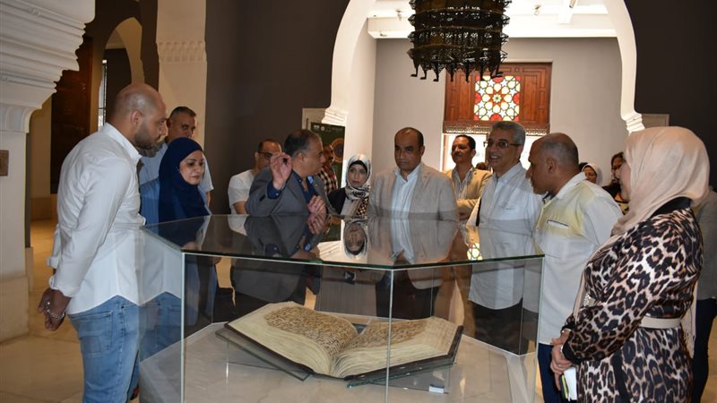 جانب من الزيارة 