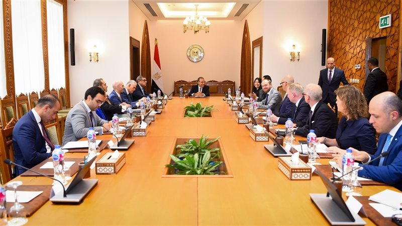 لقاء وزير الخارجية مع مجموعة ميرسك