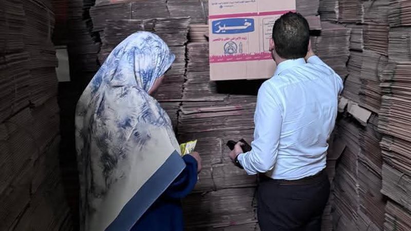 جانب من الحملات التفتيشية على المنشآت الغذائية 