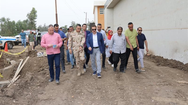 جانب من الجولة التفقدية في الشهداء 