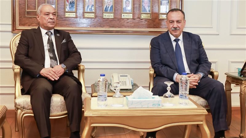 المستشار عبد الراضي صديق خلال افتتاح فرع النيابة الإدارية
