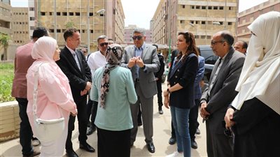 محافظ الجيزة يوجه بسرعة إنهاء أعمال رفع كفاءة منشآت مدينة الطلبة بالعجوزة
