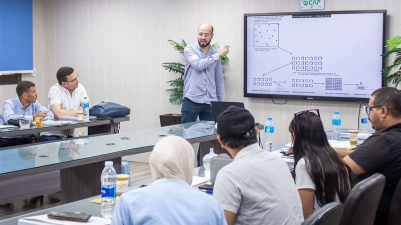 خلال البرنامج التدريبي