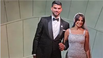 نجوم الفن في حفل زفاف هيا كتكت ابنة أمل رزق على حفيد محمود العربي (صور)