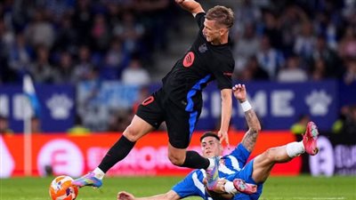 التعادل السلبي يحسم الشوط الأول بين برشلونة وإسبانيول بالدوري الإسباني