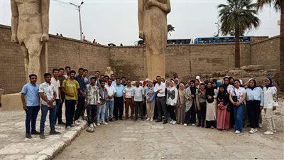 جامعة سوهاج تنظم زيارة طلابية لمواقع تراثية وأثرية