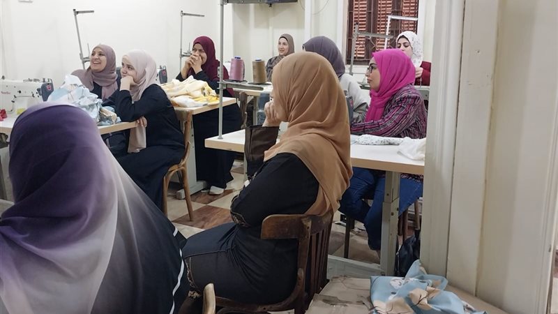تدريب 30 إمرأة بالمنوفية على 
