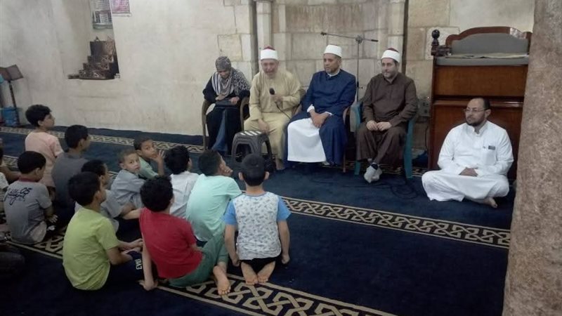 لقاء الجمعة للاطفال بمساجد الفيوم