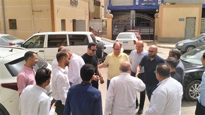 وفد الطب العلاجي بوزارة الصحة يتفقد مستشفى جهينة المركزي بسوهاج