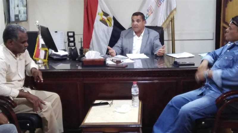 ‏رئيس مدينة أرمنت يعقد اجتماعًا لمواجهة المتغيرات المكانية 
