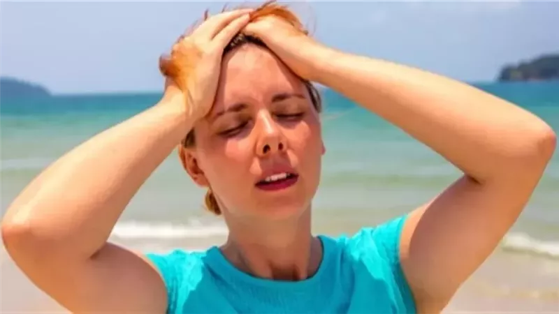 أعراض ضربة الشمس 