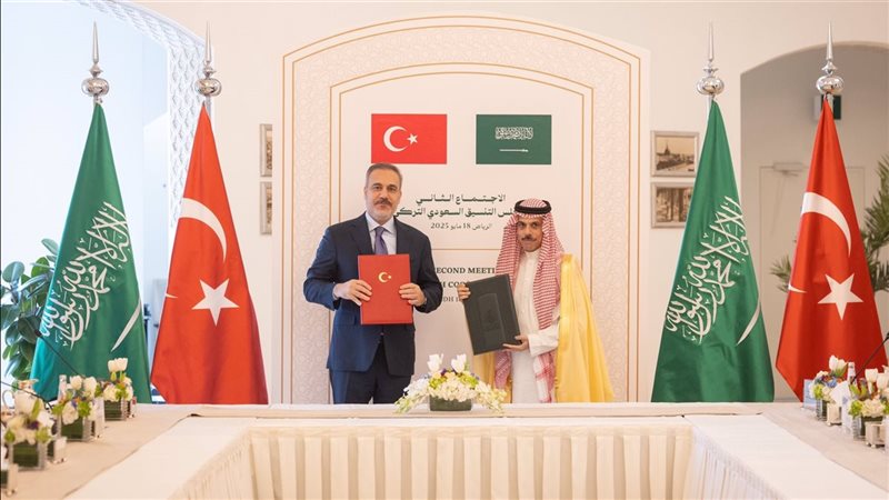وزراء خارجية السعودية وتركيا