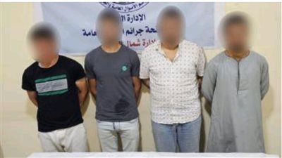 سقوط تشكيل عصابى تخصص في الاستيلاء على أموال عملاء البنوك في المنيا 