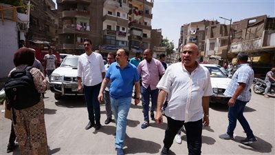 محافظ أسيوط يتابع أعمال تطوير ورفع كفاءة ميدان المجاهدين