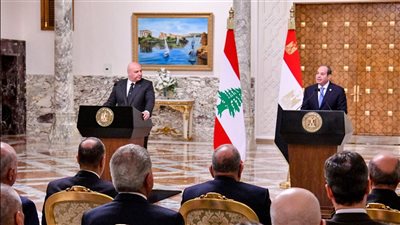 الرئيس السيسى: مصر ولبنان تشكلان نموذجا حقيقيا للأخوة