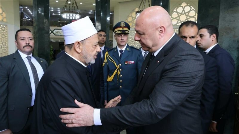 شيخ الازهر يستقبل الرئيس جوزاف عون