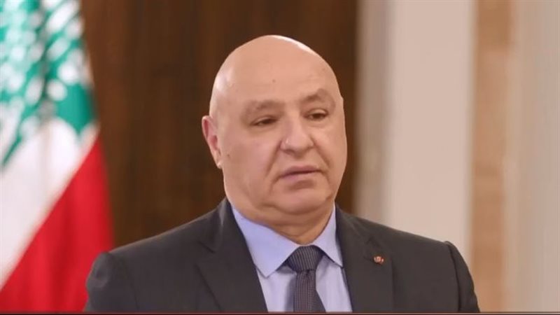 الرئيس اللبناني جوزيف عون 