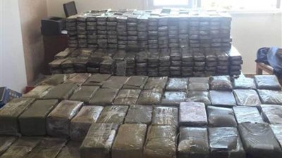 سقوط تاجر مخدرات بحوزته 20 فرش حشيش قبل ترويجها بالمنيرة الغربية 