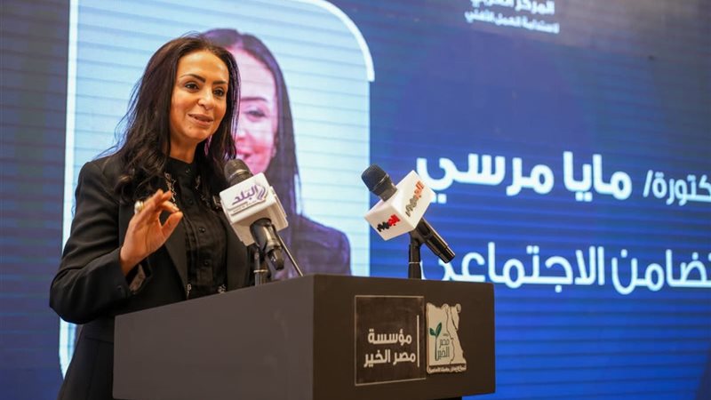 وزيرة التضامن تصوير.. نيرة أيمن