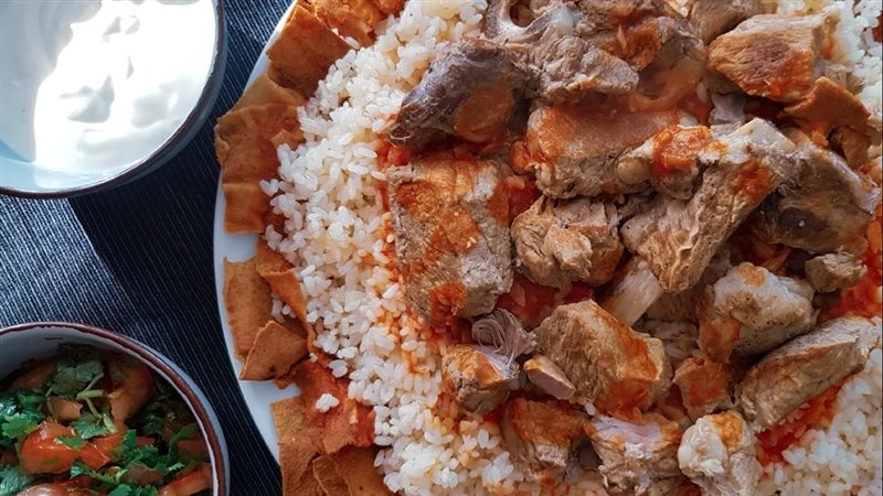 طريقة تحضير فتة العيد 
