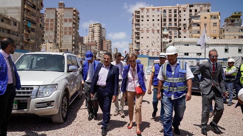 صورة من الجولة التفقدية 