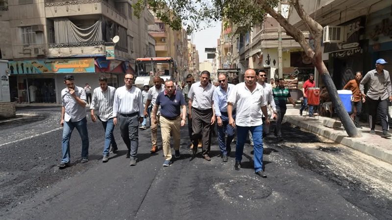 تطوير الطرق باسيوط