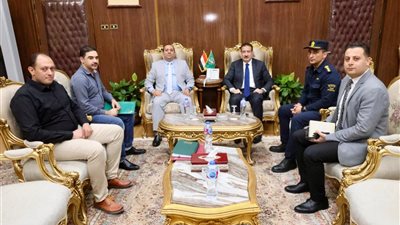 محافظ المنوفية يلتقي مدير الأمن لمتابعة تنفيذ الموجة الـ26 لإزالة التعديات