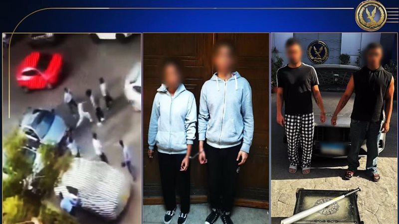 المتهمون فى مشاجرة المقطم