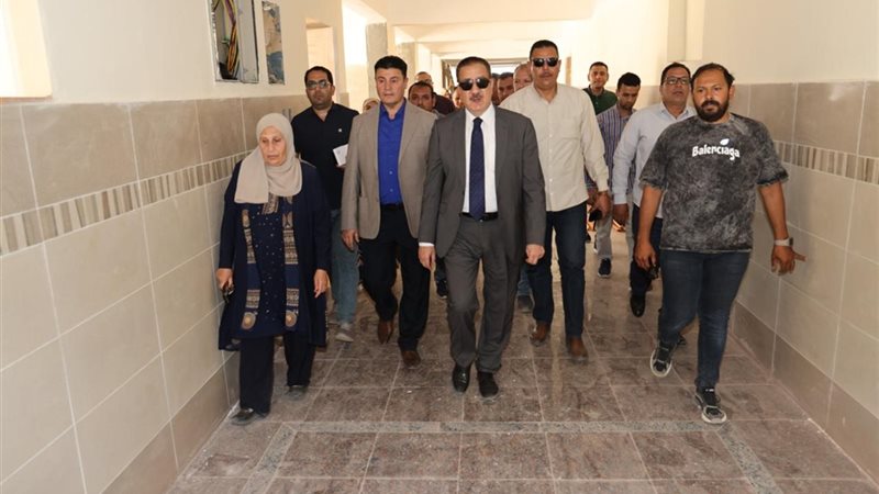 جانب من الجولة التفقدية لمحافظ المنوفية 